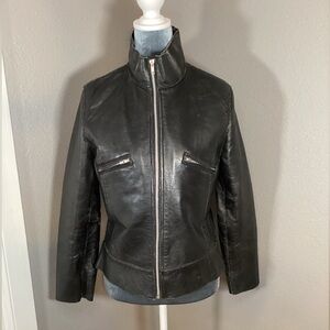 Wilsons Leather Black Jacket